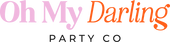 Oh My Darling Party Co logo