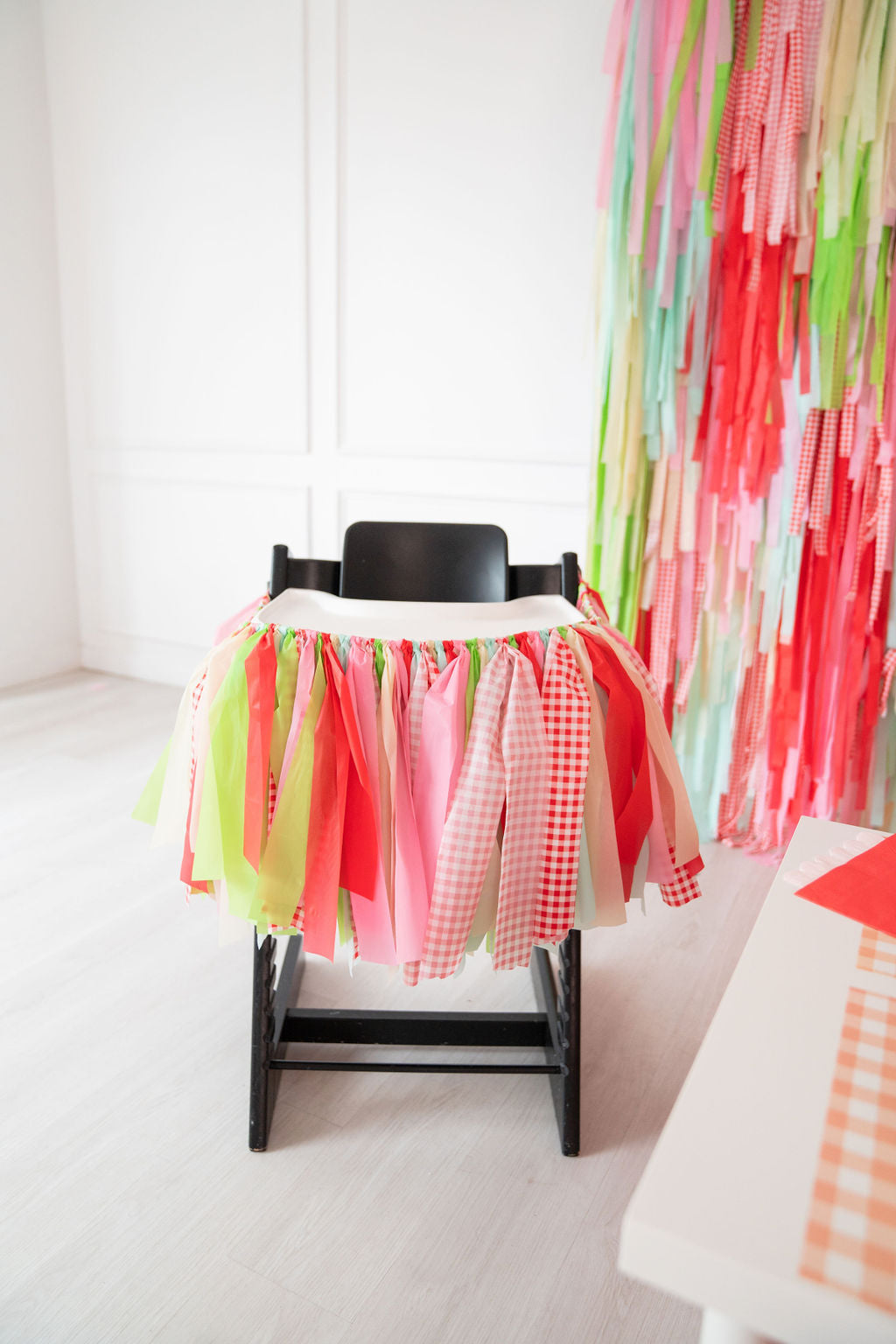 Berry Sweet Strawberry Fringe Backdrop-Backdrops-Oh My Darling Party Co