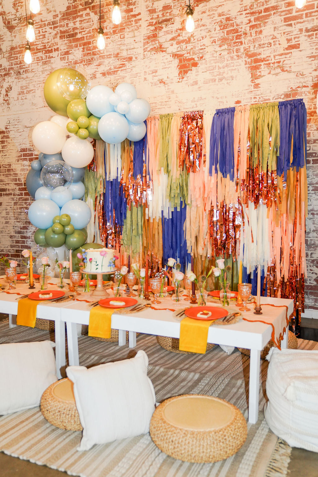 Born to Wander Fringe Backdrop-Backdrops-Oh My Darling Party Co