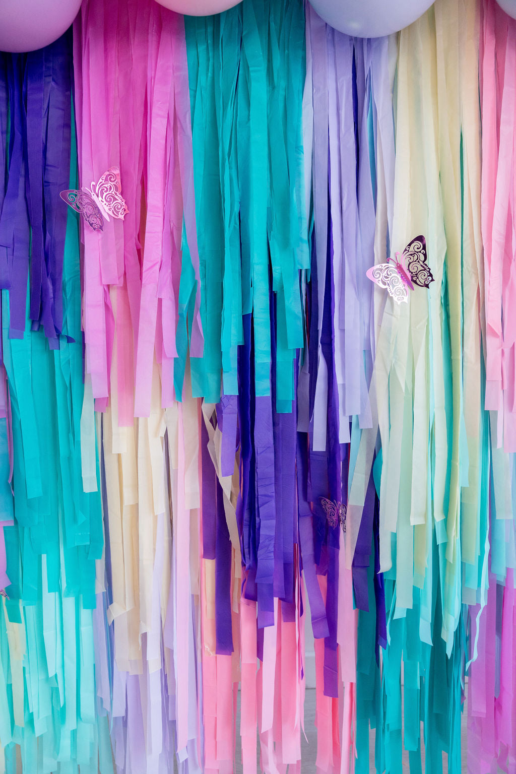 Butterfly Fringe Backdrop-Backdrops-Oh My Darling Party Co