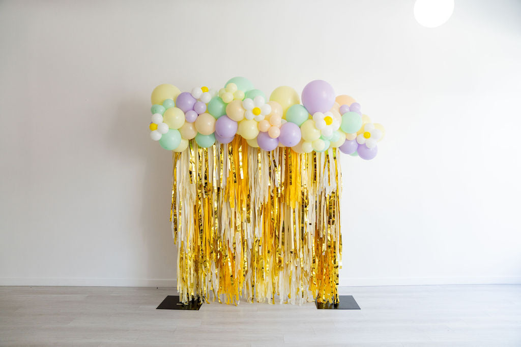 Daisy Daydream Fringe Backdrop-Backdrops-Oh My Darling Party Co