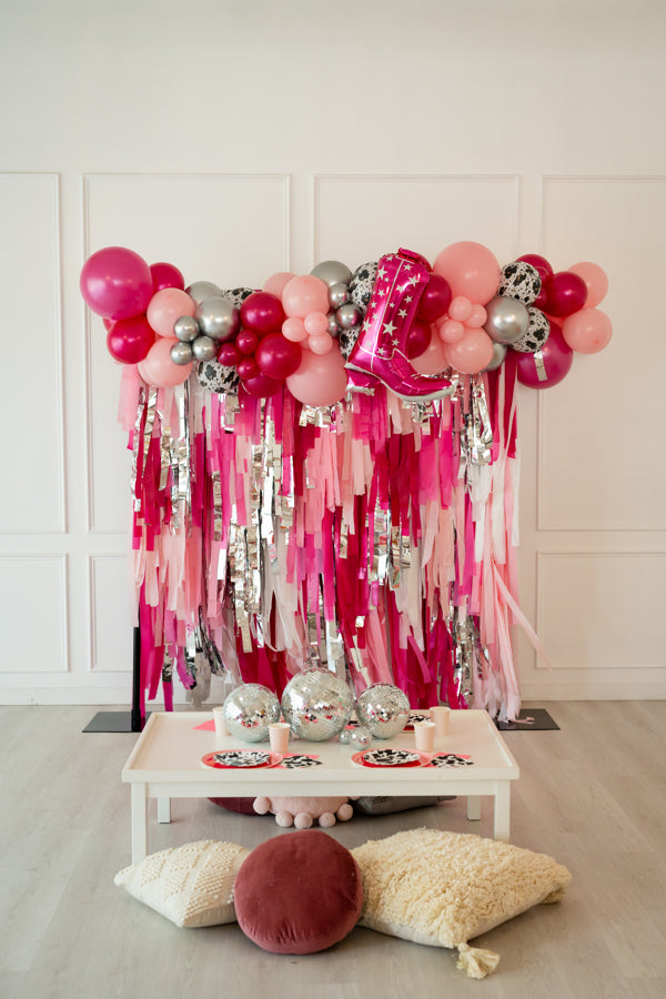 Disco Cowgirl Fringe Backdrop-Backdrops-Oh My Darling Party Co