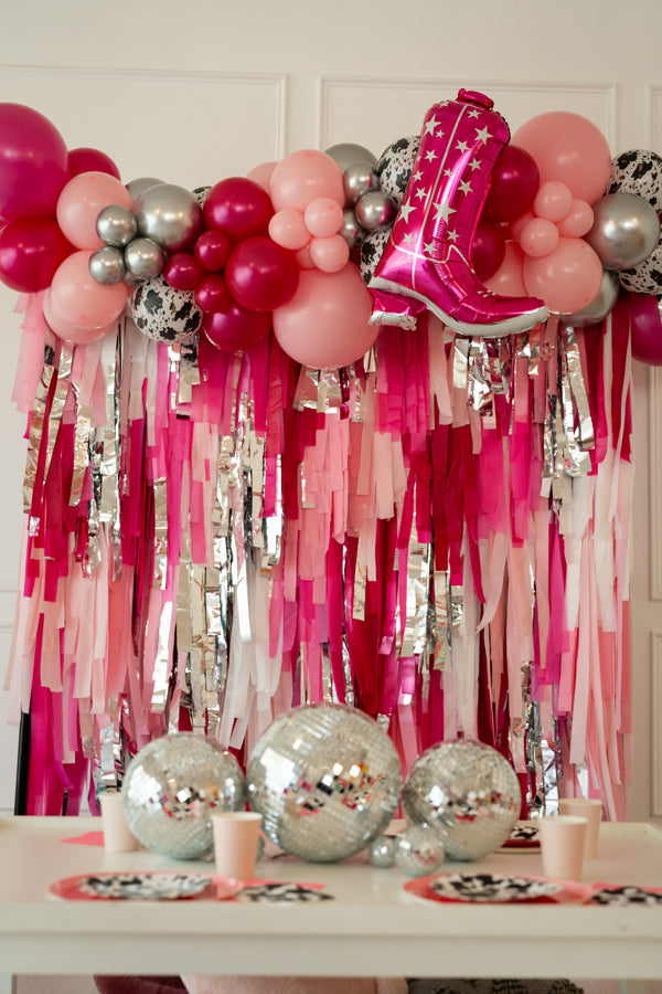 Disco Cowgirl Fringe Backdrop-Backdrops-Oh My Darling Party Co