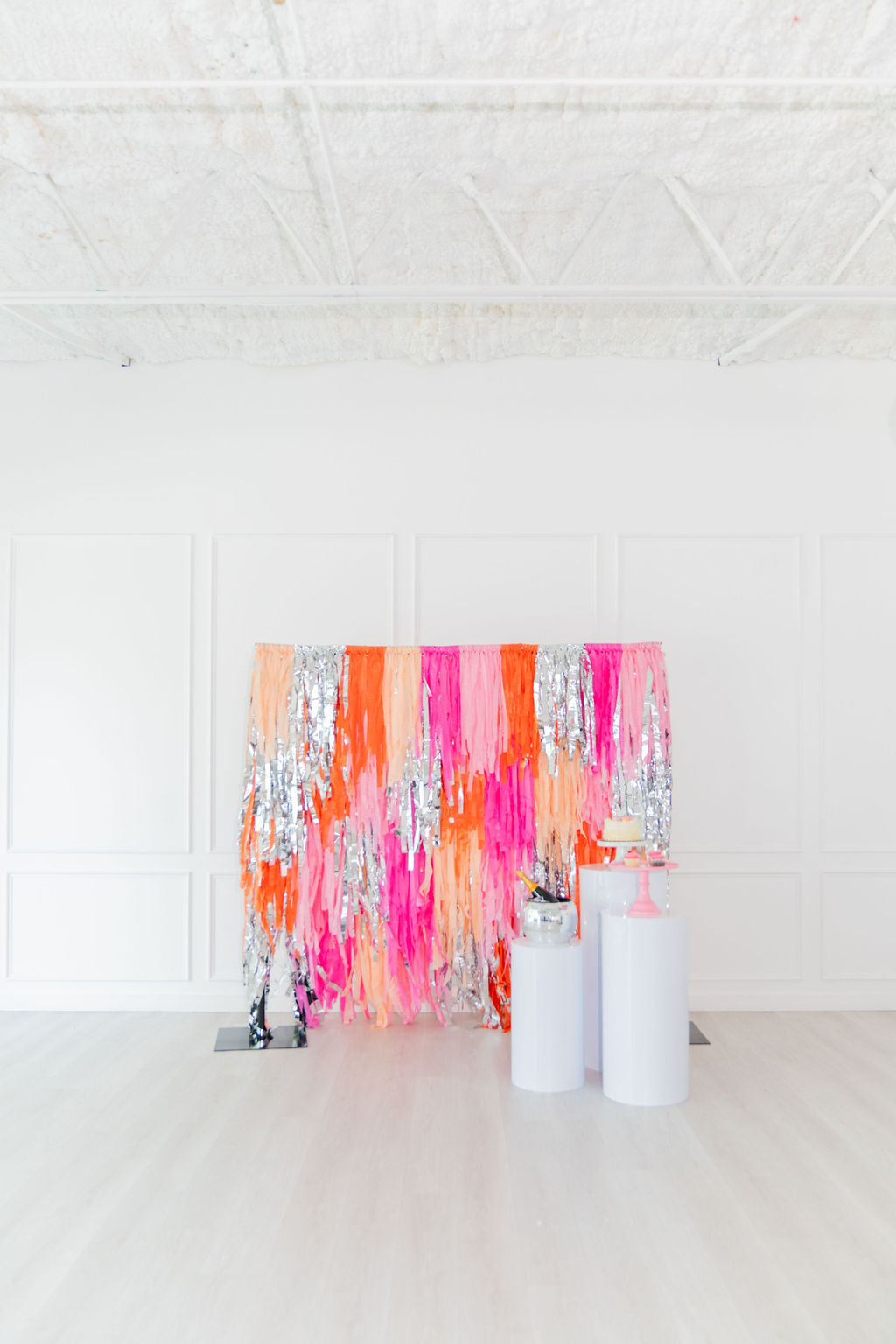 Disco Dreamin' Fringe Backdrop-Backdrops-Oh My Darling Party Co