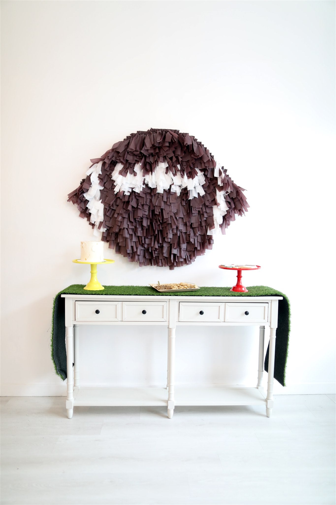 Football Fringe Shape-Backdrops-Oh My Darling Party Co