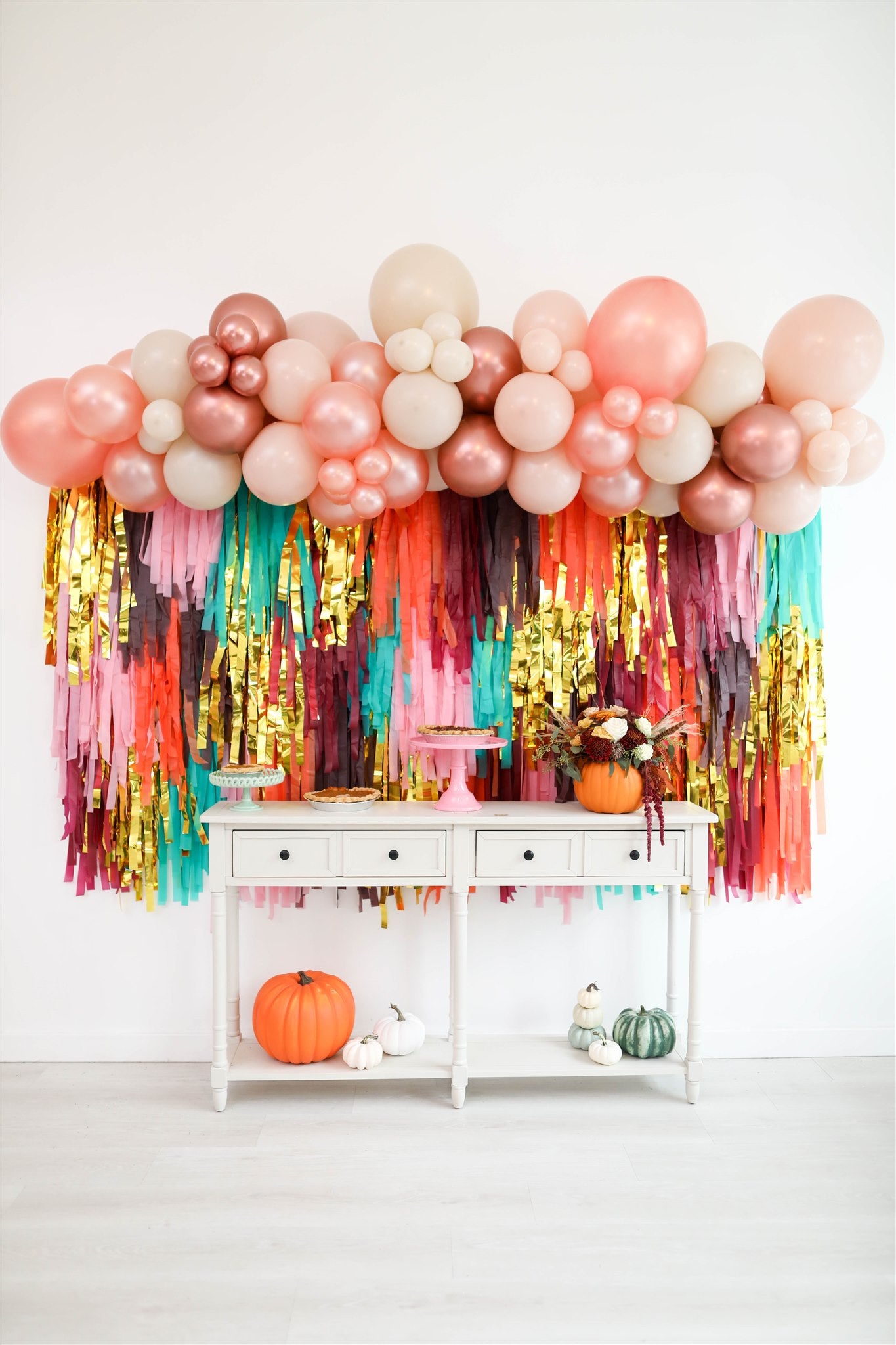 Friendsgiving Fringe Backdrop-Backdrops-Oh My Darling Party Co