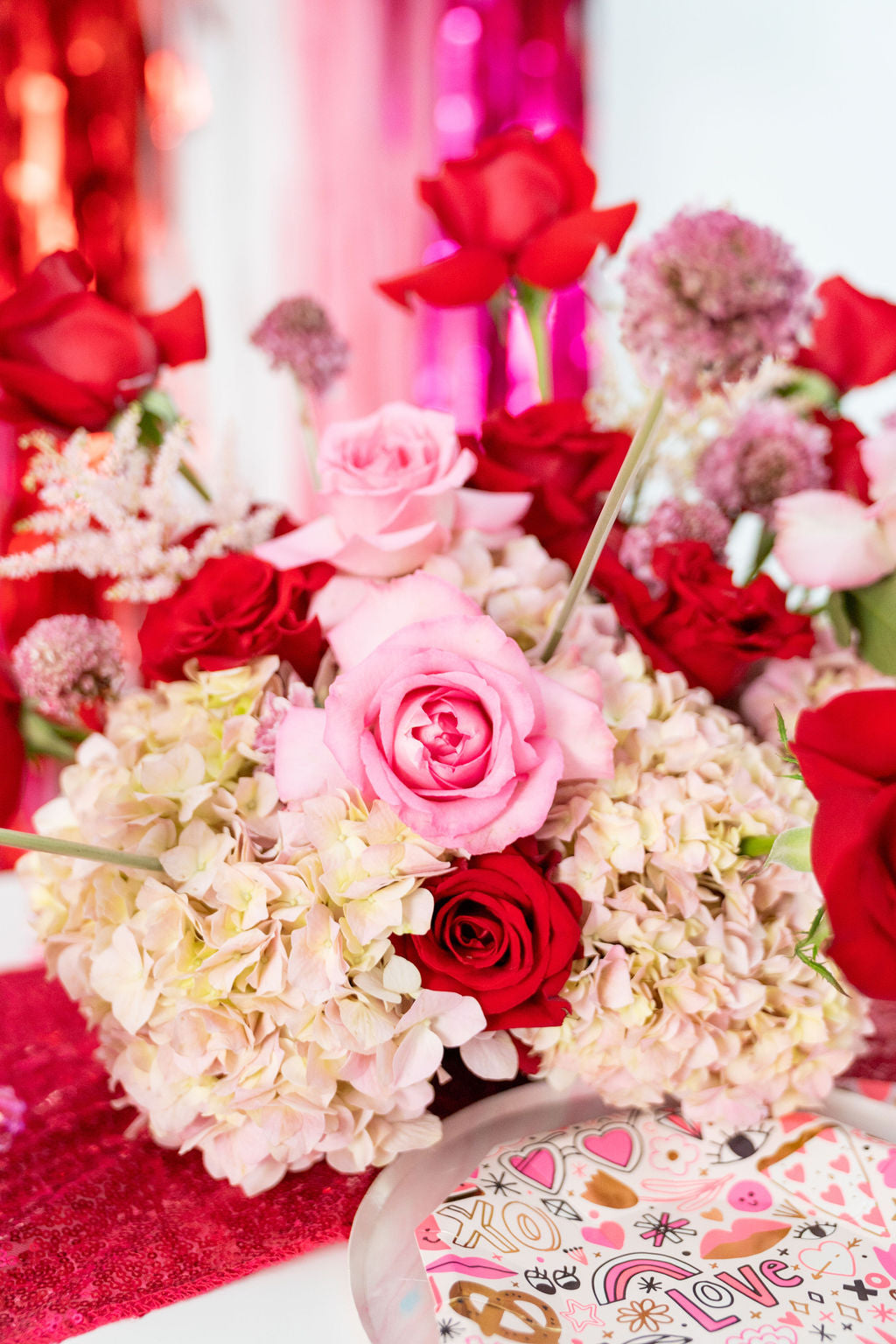 Game of Love Fringe Backdrop-Backdrops-Oh My Darling Party Co