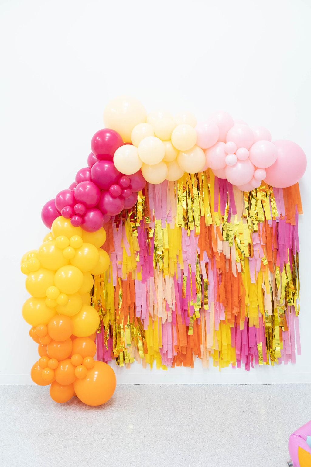 Girls Just Wanna Have Sun Fringe Backdrop-Backdrops-Oh My Darling Party Co