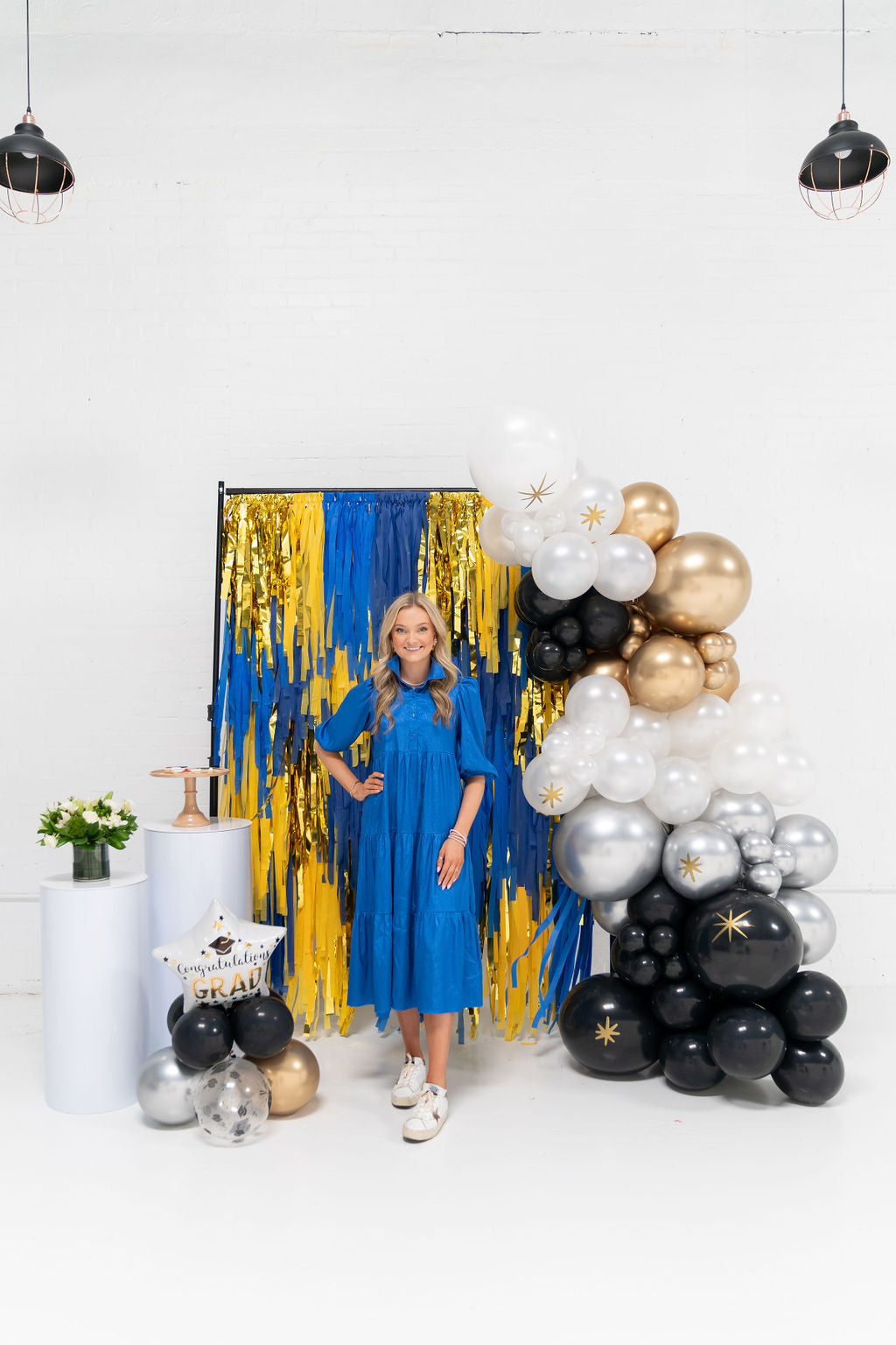 Grad Gala Fringe Backdrop-Backdrops-Oh My Darling Party Co