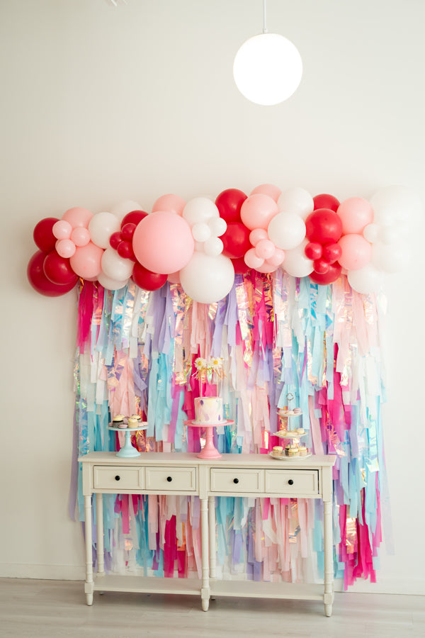 Her Royal Highness Princess Fringe Backdrop-Backdrops-Oh My Darling Party Co
