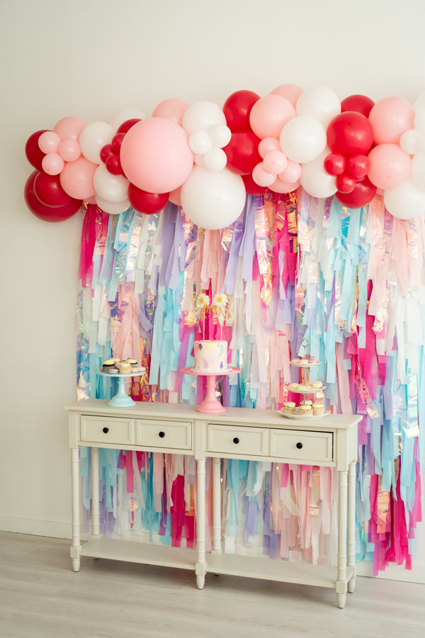 Her Royal Highness Princess Fringe Backdrop-Backdrops-Oh My Darling Party Co