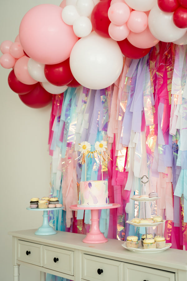 Her Royal Highness Princess Fringe Backdrop-Backdrops-Oh My Darling Party Co