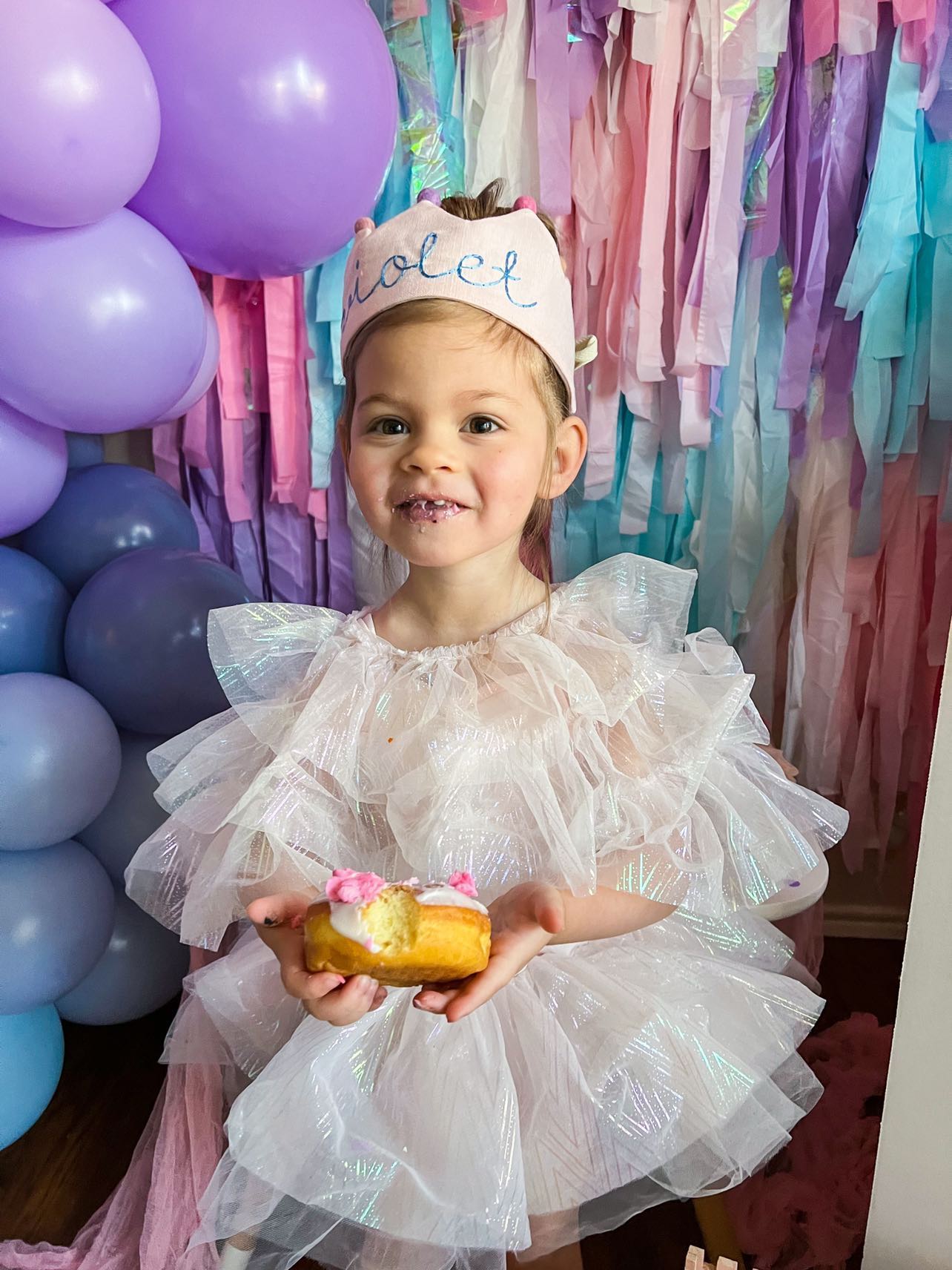 Her Royal Highness Princess Fringe Backdrop-Backdrops-Oh My Darling Party Co