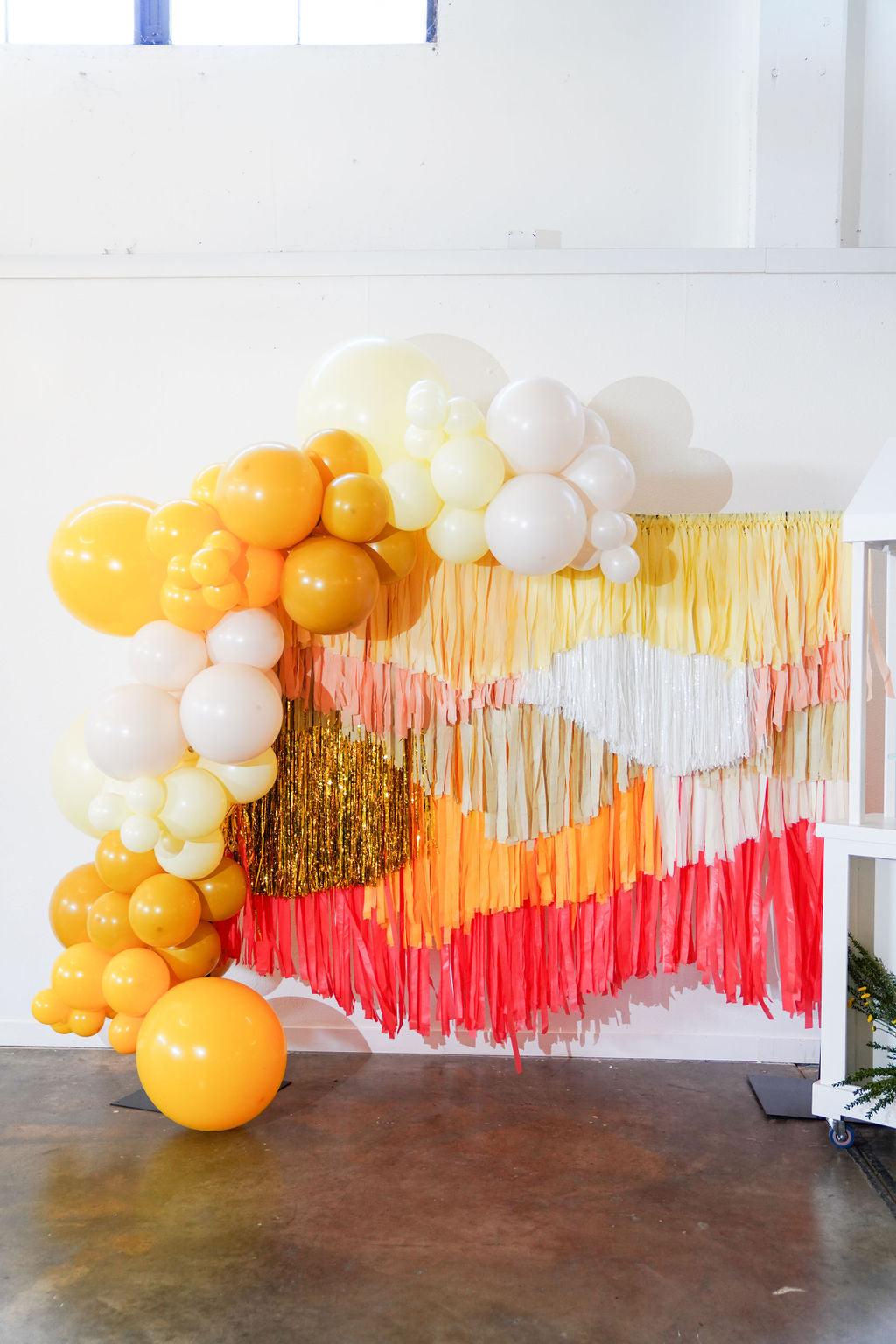 Here Comes The Son Fringe Backdrop-Backdrops-Oh My Darling Party Co