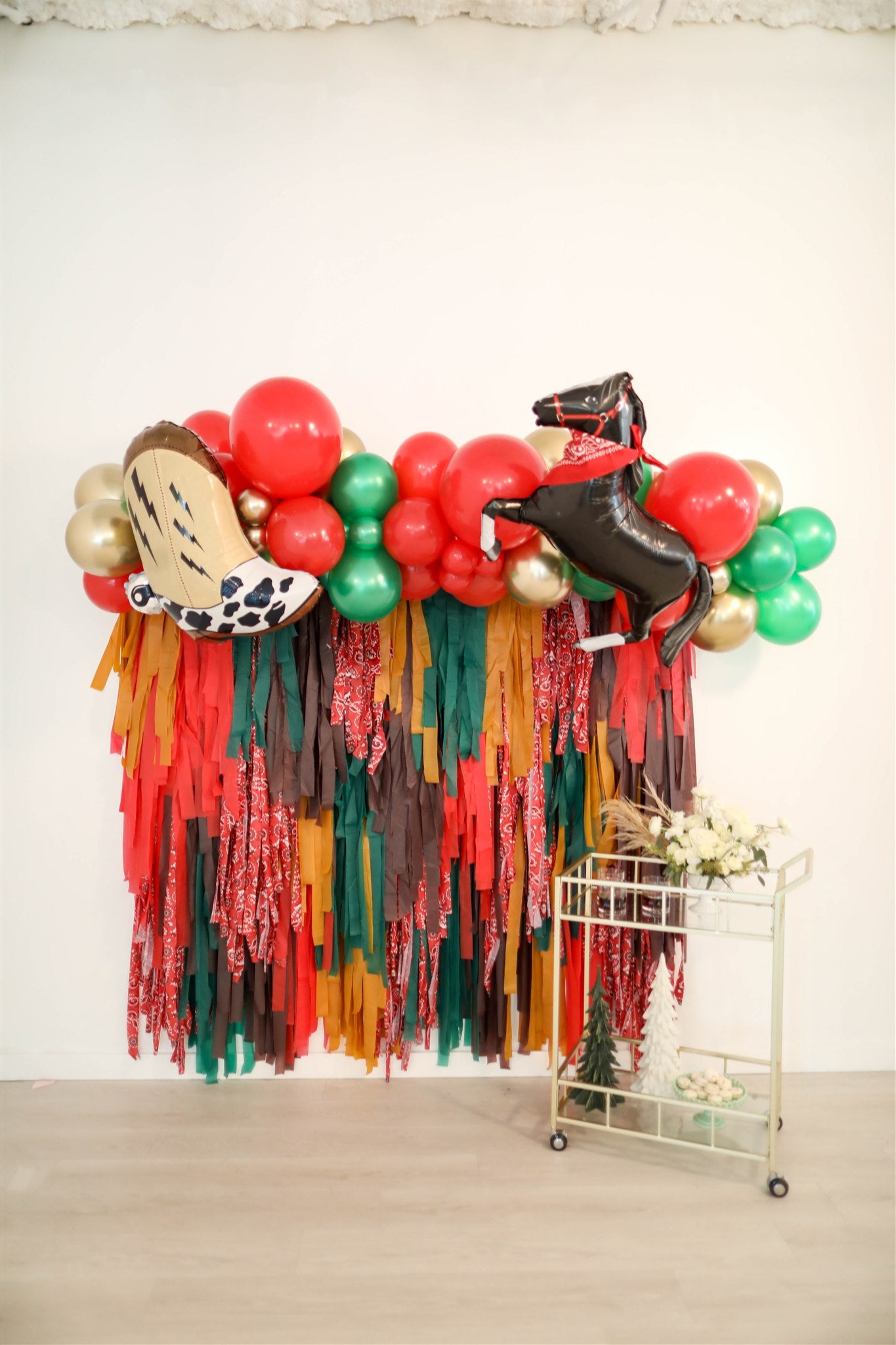 Ho Ho Hoedown Fringe Backdrop-Backdrops-Oh My Darling Party Co