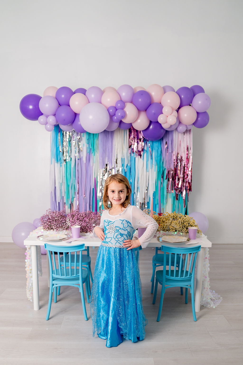 Ice Princess Fringe Backdrop-Backdrops-Oh My Darling Party Co