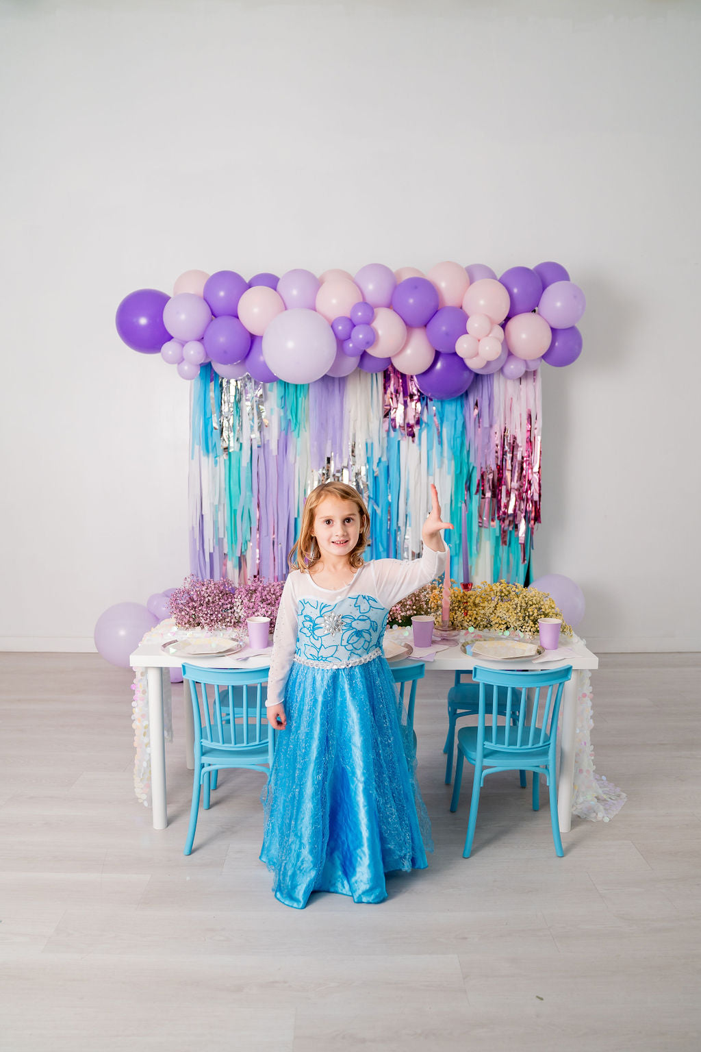 Ice Princess Fringe Backdrop-Backdrops-Oh My Darling Party Co
