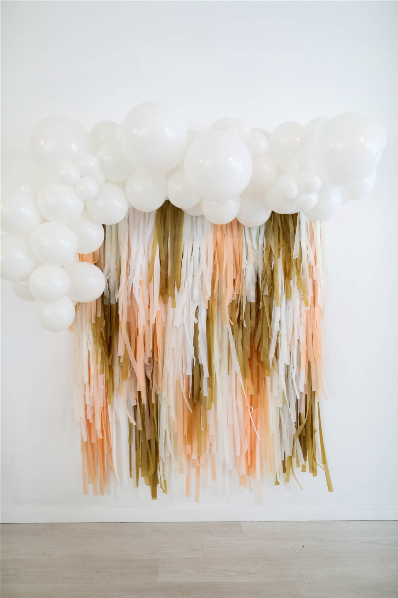 Just Peachy Fringe Backdrop-Backdrops-Oh My Darling Party Co