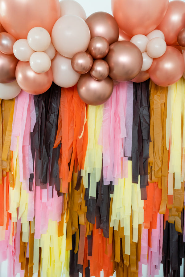 Little Turkey Fringe Backdrop-Backdrops-Oh My Darling Party Co