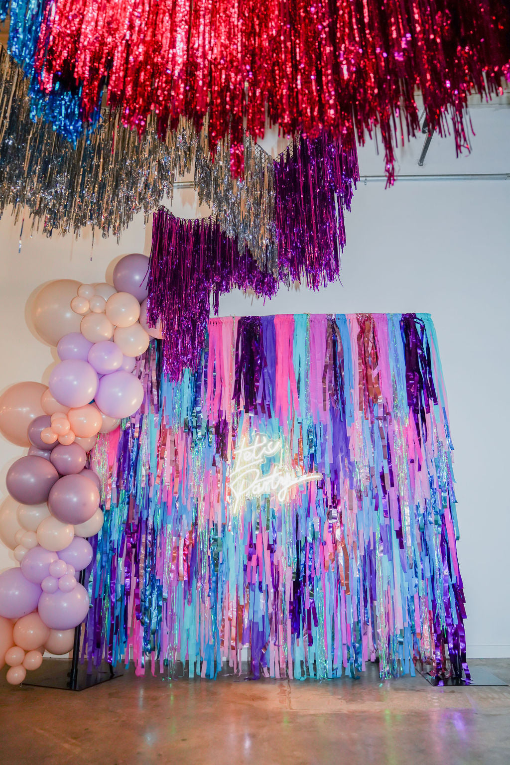 Moms Gone Wild Fringe Backdrop-Backdrops-Oh My Darling Party Co