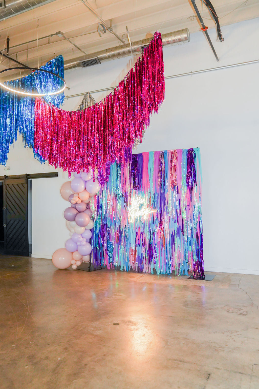Moms Gone Wild Fringe Backdrop-Backdrops-Oh My Darling Party Co