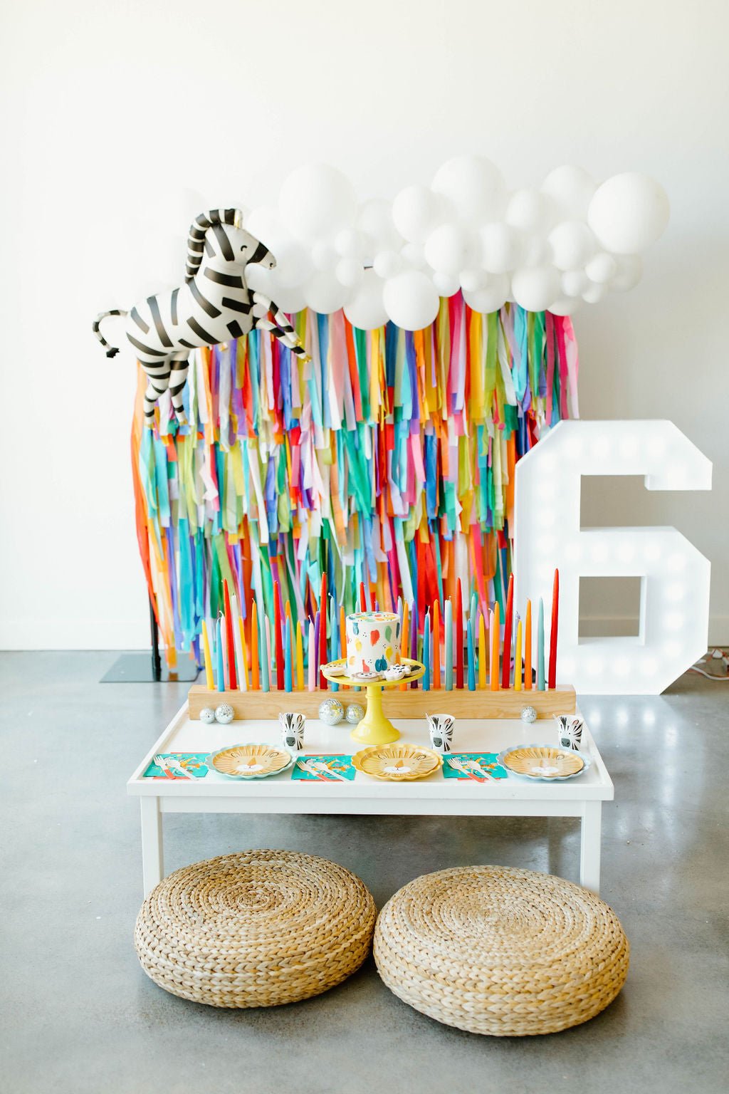 Party Animal Fringe Backdrop-Backdrops-Oh My Darling Party Co