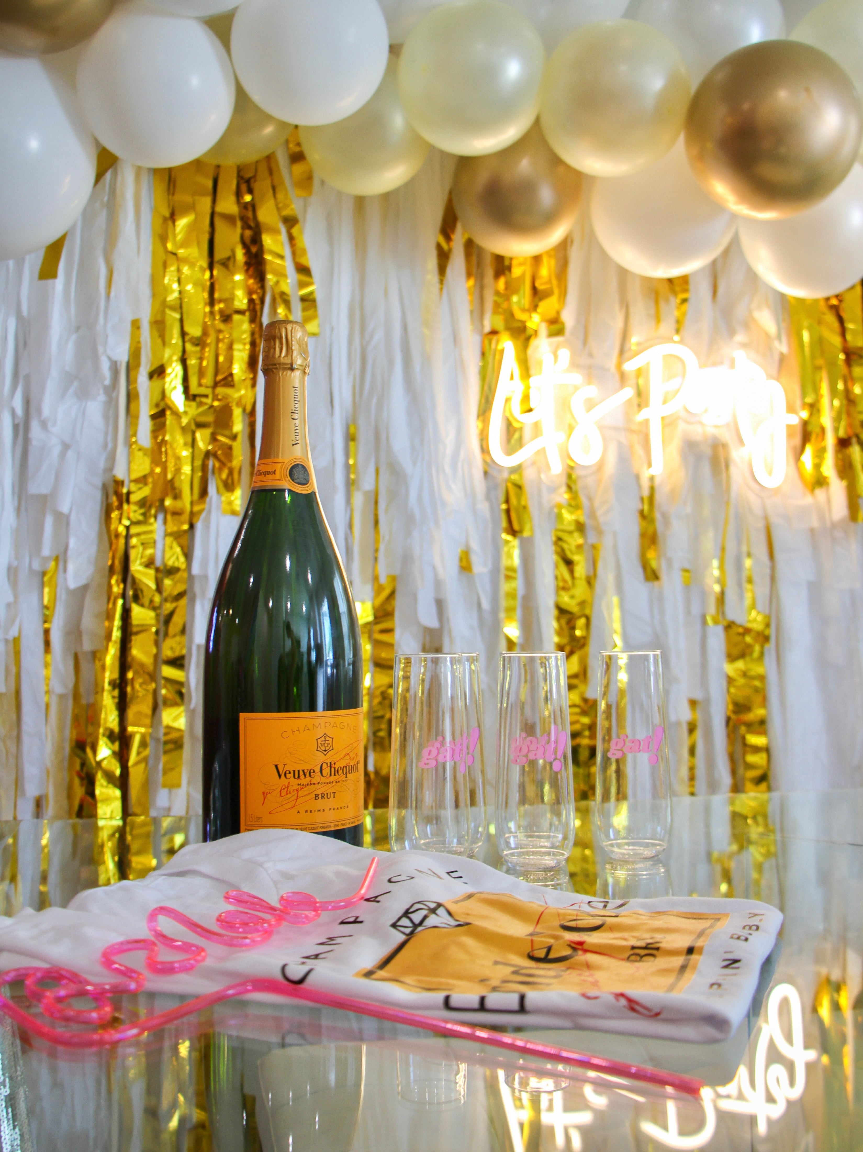 She Said Yes Fringe Backdrop-Backdrops-Oh My Darling Party Co