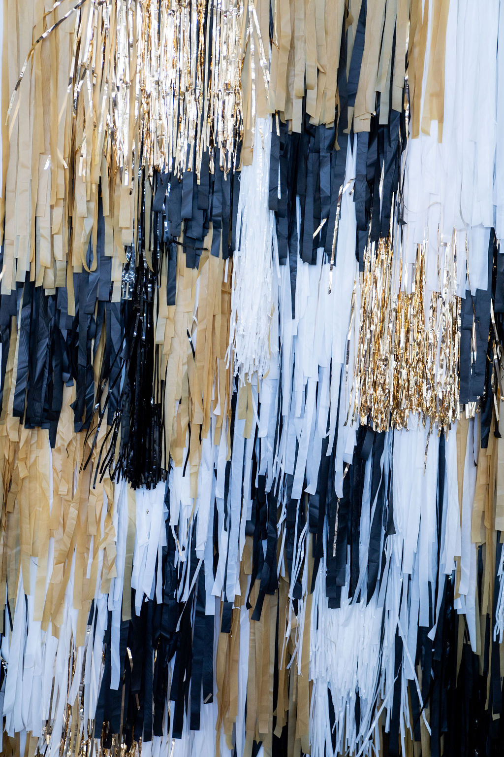 Timeless Celebration Semi Circle Fringe Backdrop-Semi Circle Backdrop-Oh My Darling Party Co