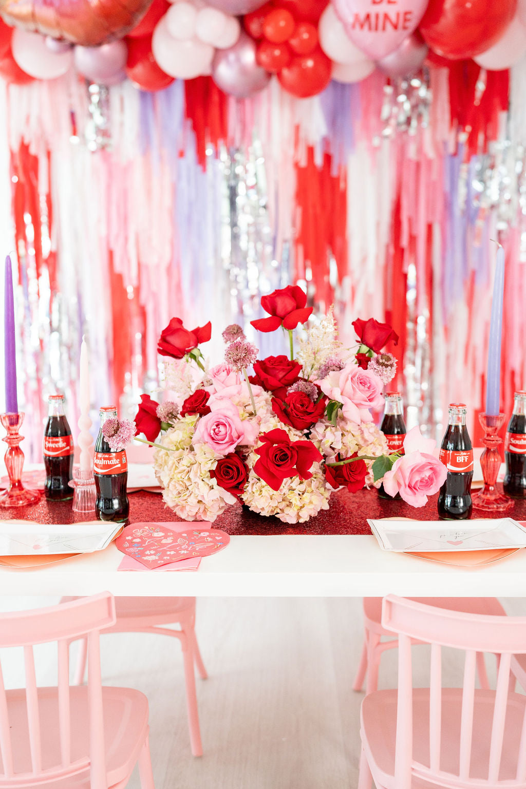 XOXO Fringe Backdrop-Backdrops-Oh My Darling Party Co