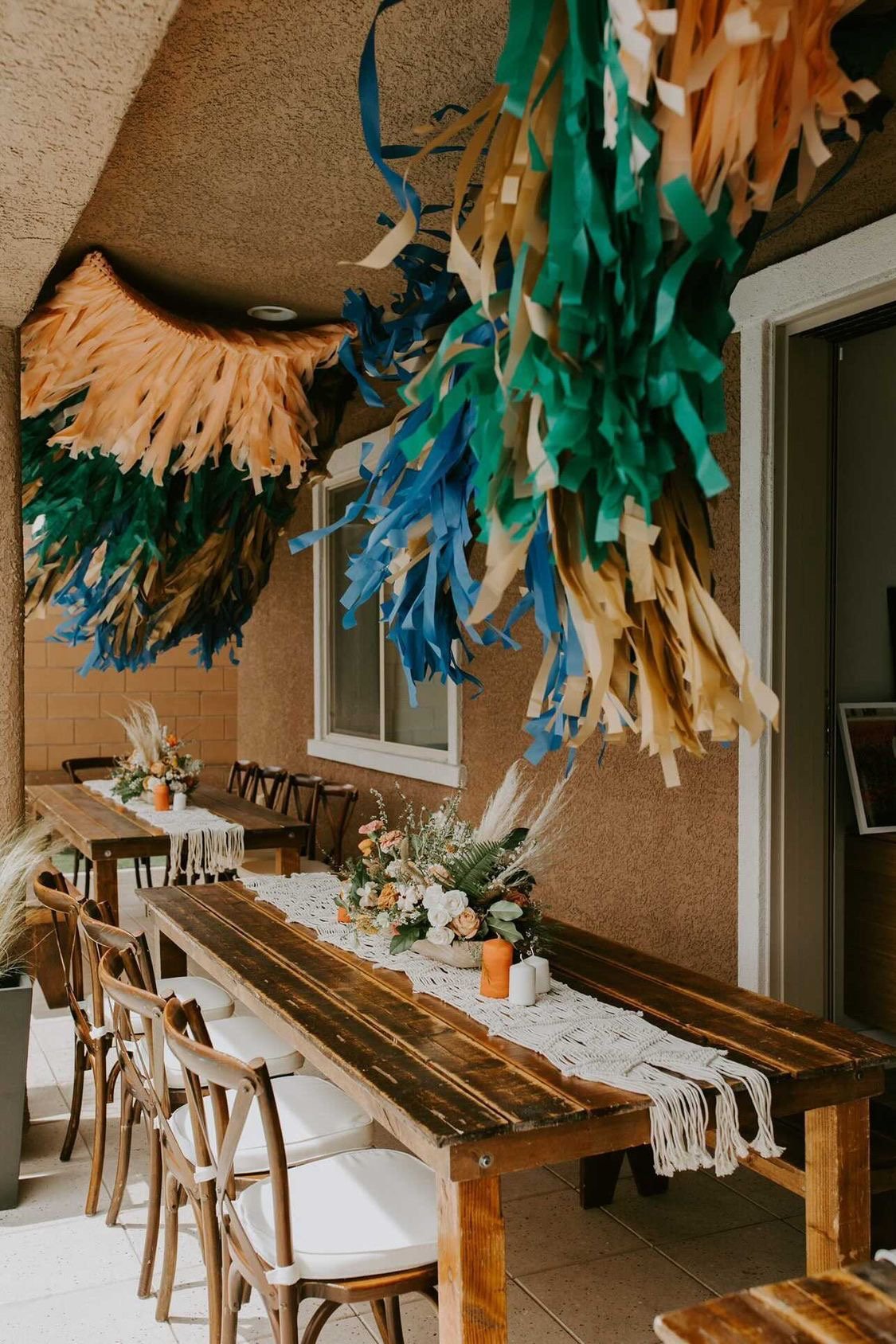 CUSTOM Overhead Swag - Oh My Darling Party Co-custom #Fringe_Backdrop#