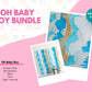 Oh Baby Boy Crepe Paper Bundle-Fringe Backdrop-Party Decor-Oh My Darling Party Co-Oh My Darling Party Co-1st birthday decor, affordable fringe backdrop, baby blue, baby shower, baby shower decor, bachelorette, bachelorette backdro, bachelorette party, backdrops for party, balloon garland, balloon garlands, best sellers, birthday decor, birthday party, blue, blue baby shower, BLUE BACKDROP, BLUE BACKDROPS, blue party, boho nursery, boho party decor, boho tassel garland, boy baby shower, bridal shower, cochel