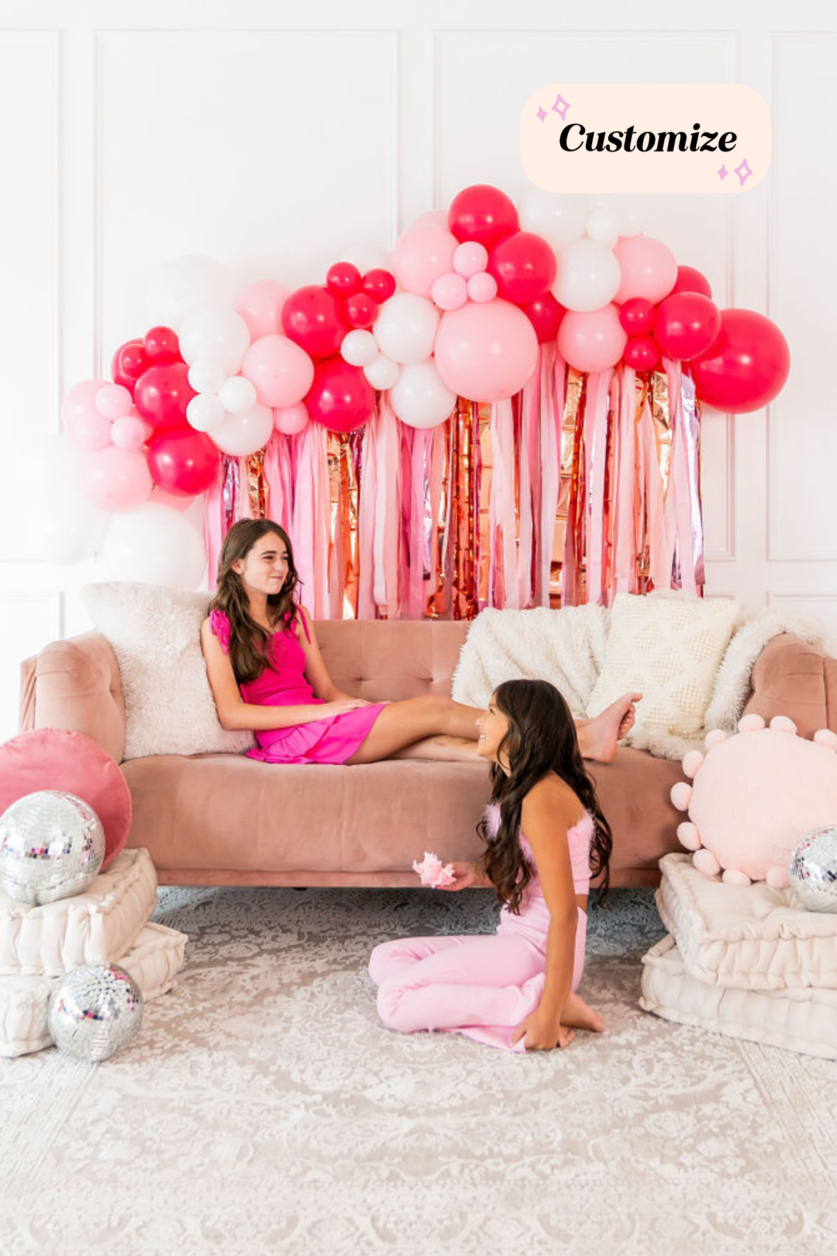 CUSTOM Fringe Garland Backdrop