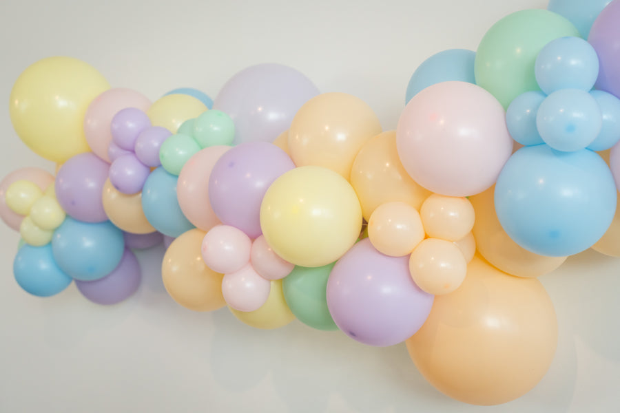 Pastel Balloon Kit-Oh My Darling Party Co-Fringe Backdrop, Streamer Backdrop, Fringe perfect for events & parties!