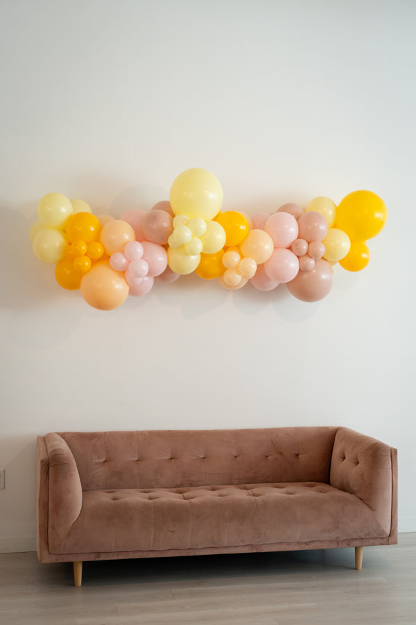 Too Groovy Balloon Kit-Oh My Darling Party Co-Fringe Backdrop, Streamer Backdrop, Fringe perfect for events & parties!