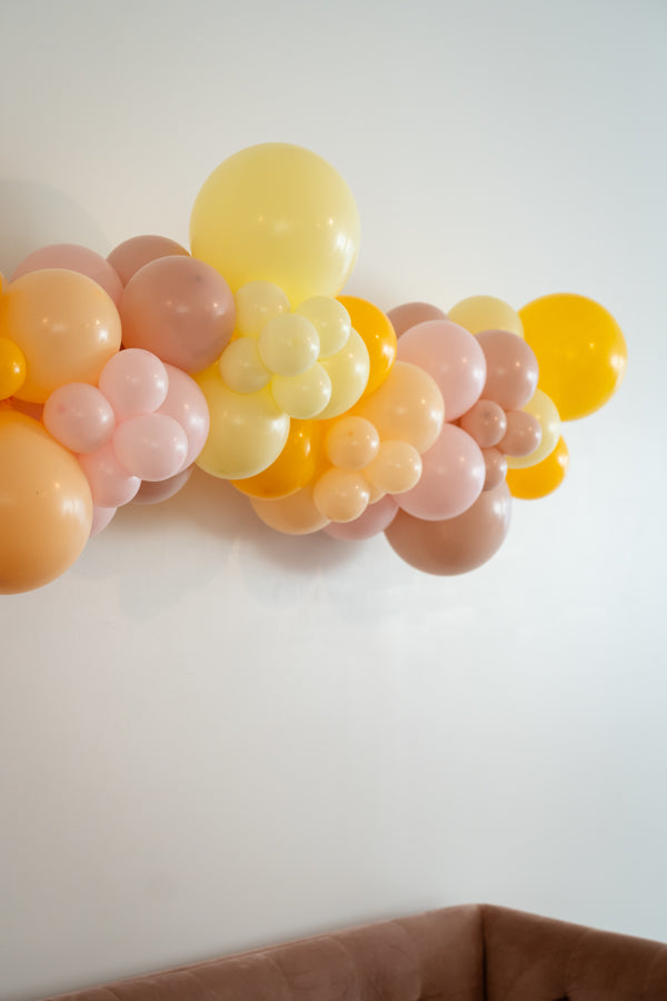 Too Groovy Balloon Kit-Oh My Darling Party Co-Fringe Backdrop, Streamer Backdrop, Fringe perfect for events & parties!