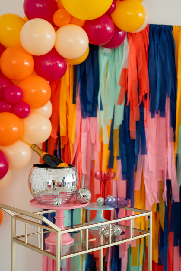 Fiesta Party Fringe Backdrop-Oh My Darling Party Co-Fringe Backdrop, Streamer Backdrop, Fringe perfect for events & parties!