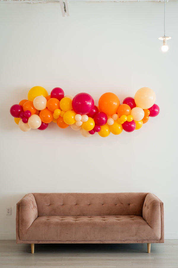 Dazed & Engaged Balloon Kit-Oh My Darling Party Co-Fringe Backdrop, Streamer Backdrop, Fringe perfect for events & parties!