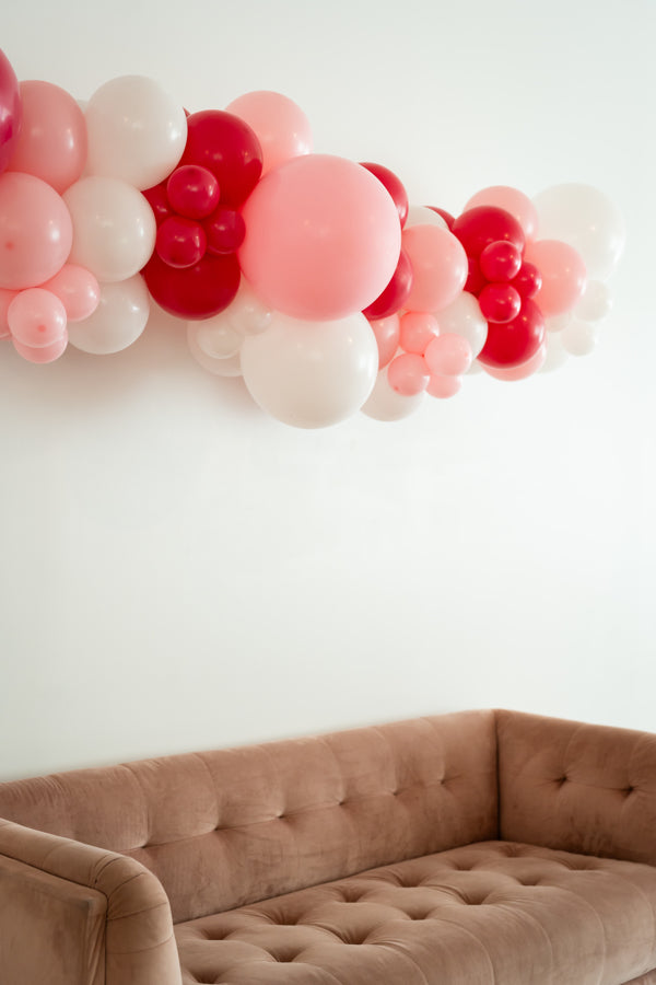 Pink Perfection Balloon Kit-Oh My Darling Party Co-Fringe Backdrop, Streamer Backdrop, Fringe perfect for events & parties!