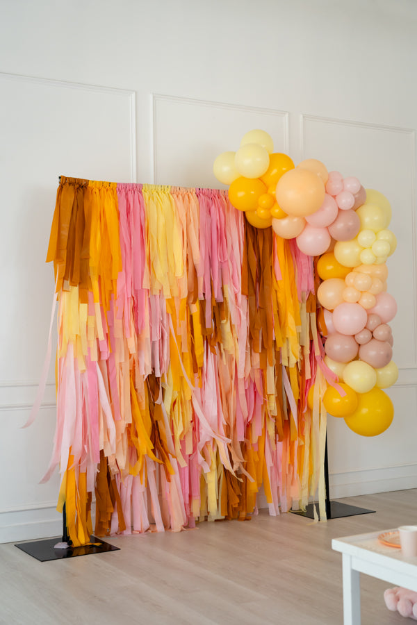 Two Groovy Fringe Backdrop-Backdrops-Oh My Darling Party Co