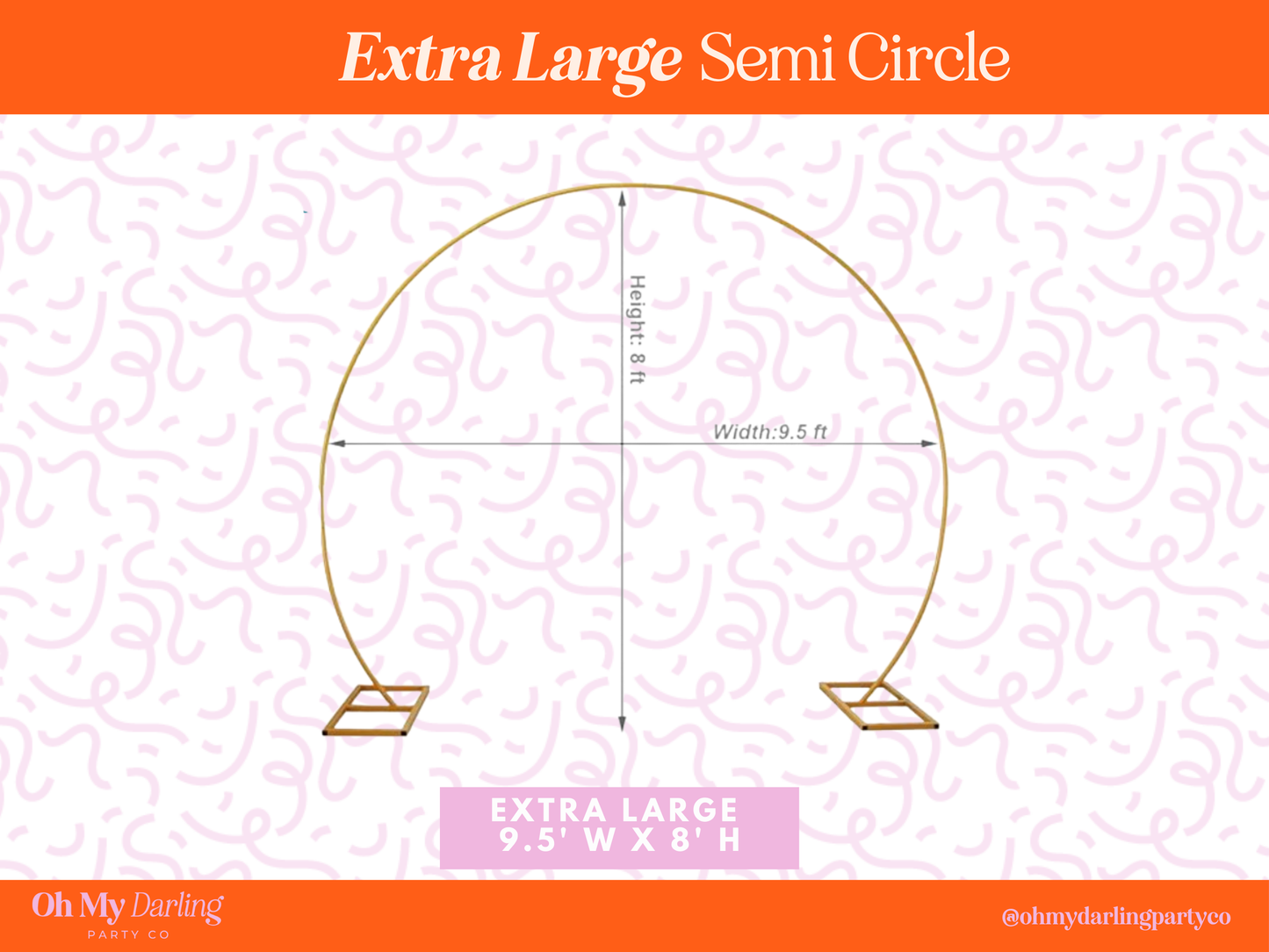 Semi Circle Stands