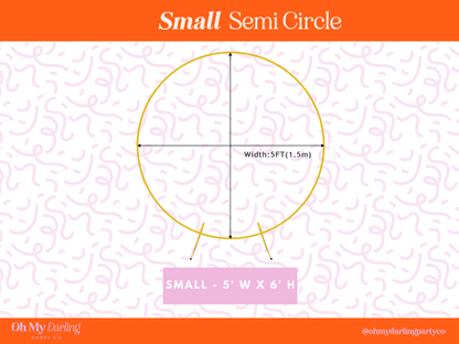 Semi Circle Stands