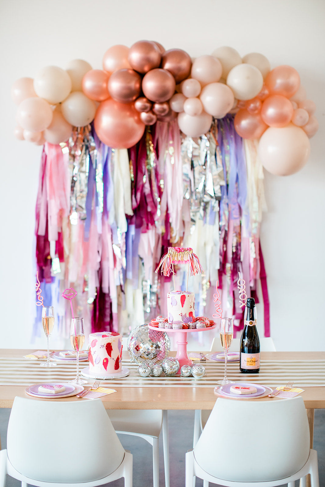 Sweet Shop Fringe Backdrop-Oh My Darling Party Co-Fringe Backdrop, Streamer Backdrop, Fringe perfect for events & parties!