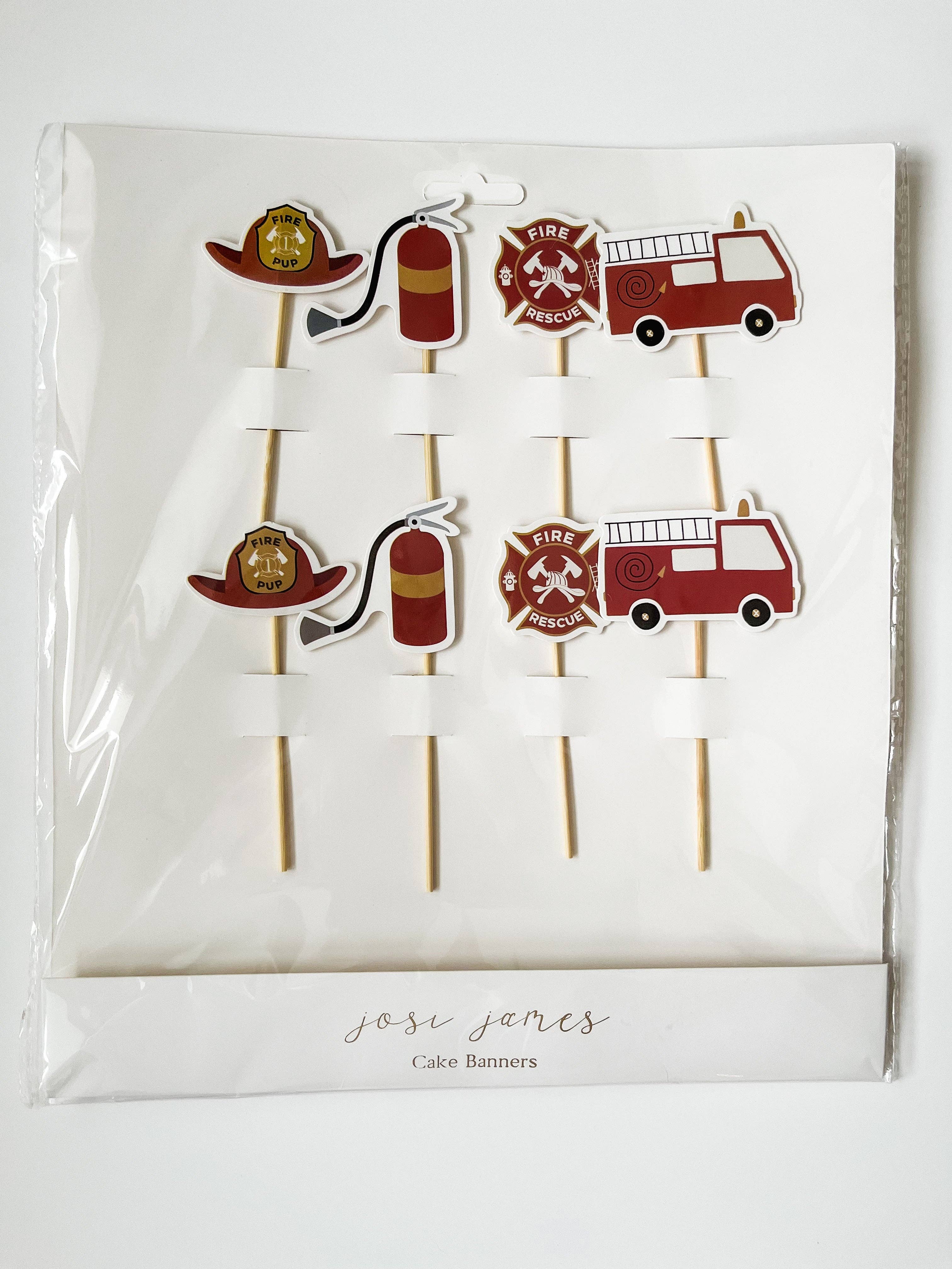 Fire Truck Toppers