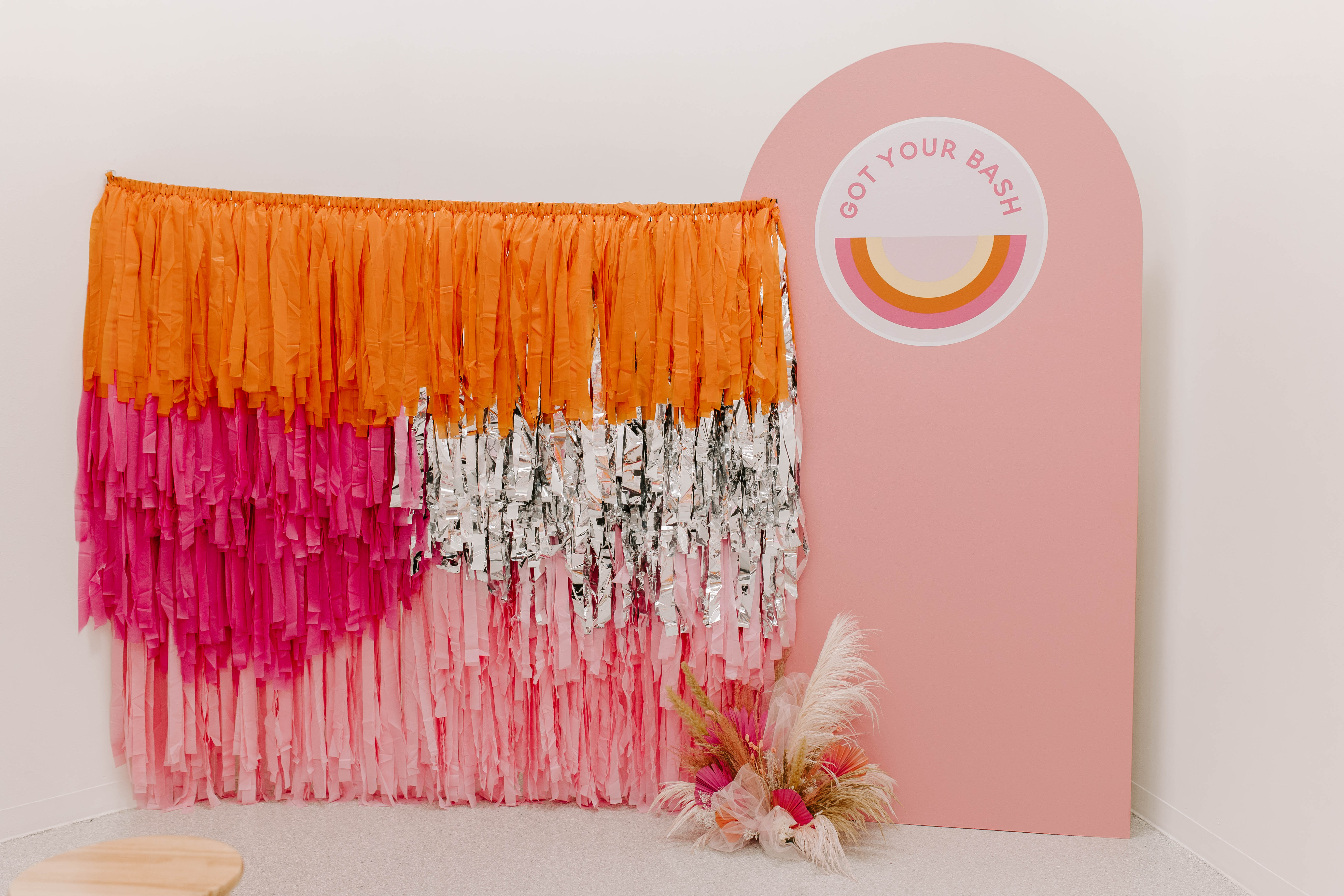 The Got Your Bash Fringe Backdrop-Backdrops-Oh My Darling Party Co