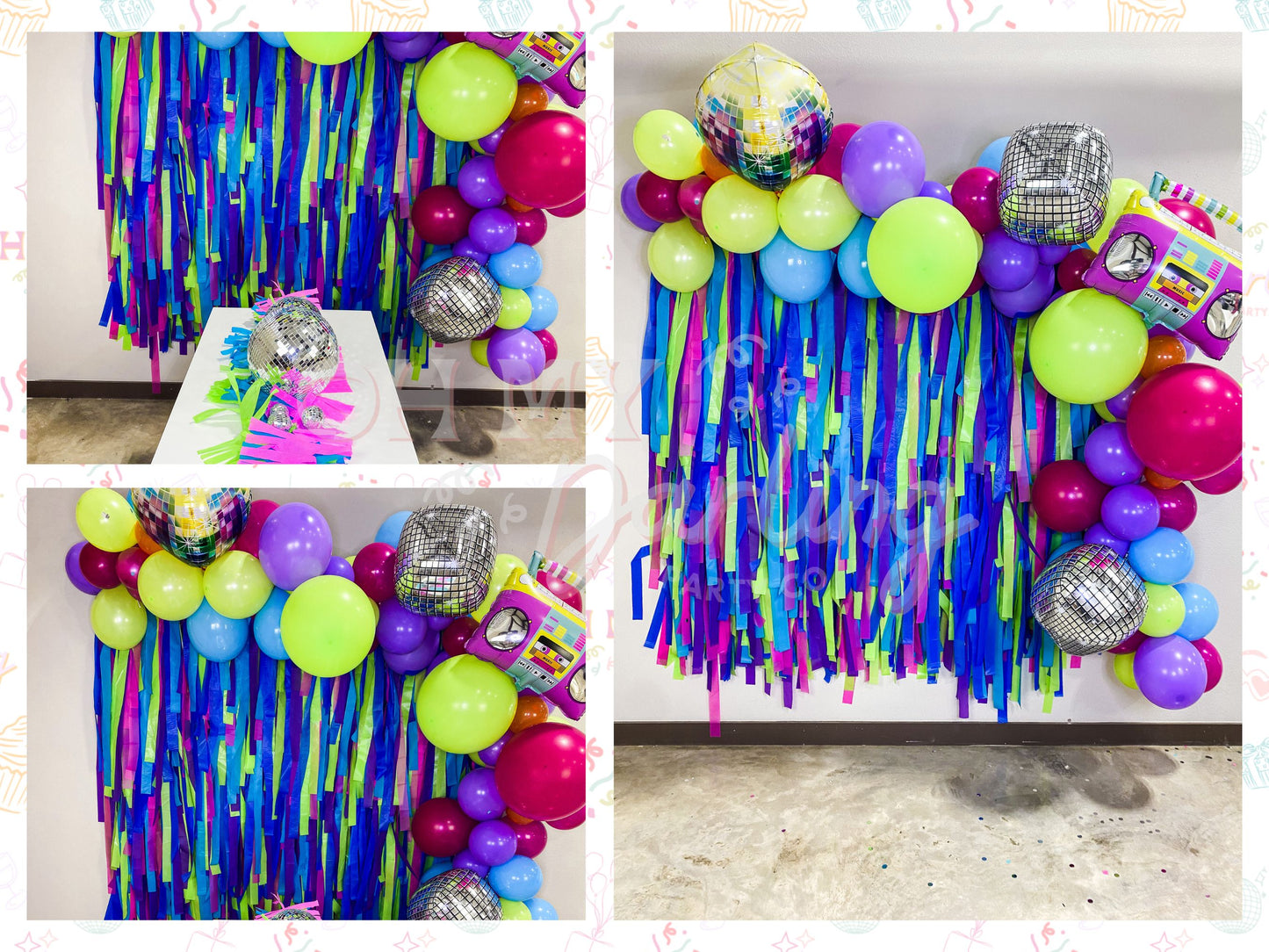 90's Baby Backdrop-Fringe Backdrop-Party Decor-Oh My Darling Party Co-Oh My Darling Party Co-1st birthday decor, 90s, 90s bachelorette, 90s bachelorette party, 90s birthday party, Amethyst, baby shower decor, bach to the 90s, bachelorette, bachelorette backdro, bachelorette party, backdrops for party, balloon garland, balloon garlands, Bermuda, best sellers, birthday decor, birthday party, BLUE BACKDROP, BLUE BACKDROPS, boho nursery, boho party decor, boho tassel garland, boy party, bridal shower, bright ra