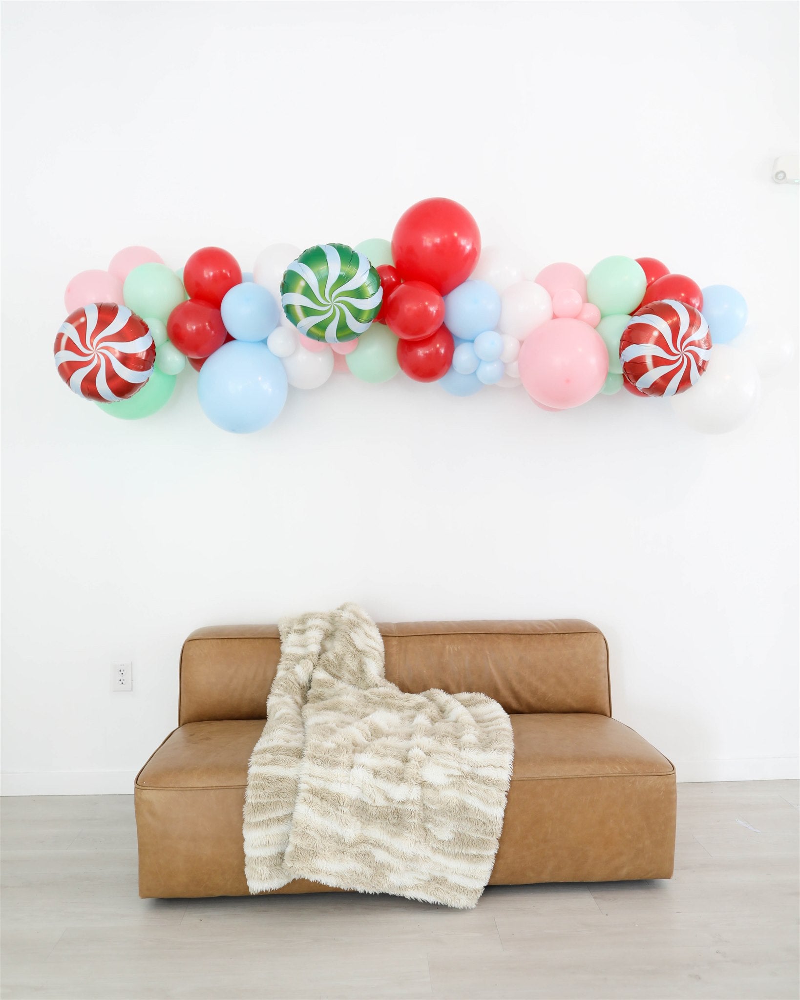 Merry & Bright Balloon Kit-Oh My Darling Party Co-Fringe Backdrop, Streamer Backdrop, Fringe perfect for events & parties!