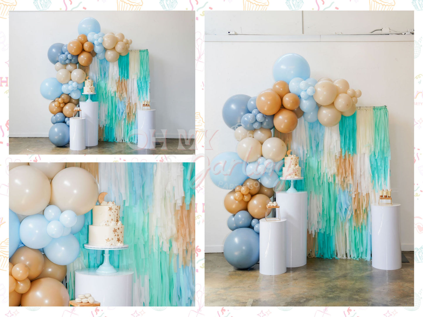 Baby On Board Backdrop-Fringe Backdrop-Party Decor-Oh My Darling Party Co-Oh My Darling Party Co-1970's birthday, 1st birthday decor, 70's party, baby, baby bee, baby blue, baby in bloom, baby love, baby on board, baby on the way, baby reveal, baby shower, baby shower decor, babyshower, bachelorette, bachelorette party, backdrops for party, balloon garland, balloon garlands, be my valentine, bear baby shower, best sellers, birthday decor, birthday party, blue baby shower, BLUE BACKDROPS, boho nursery, boho 