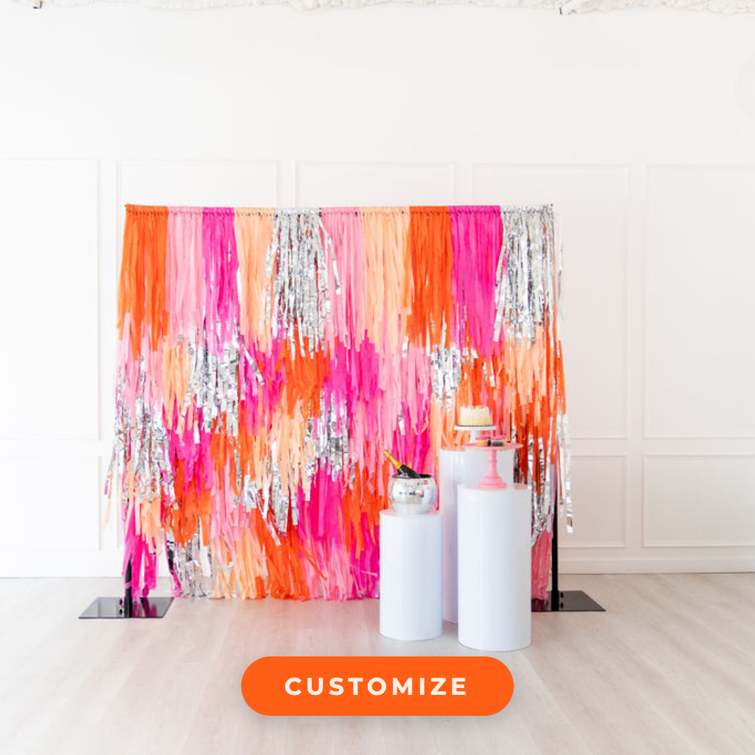 Custom Fringe Backdrop