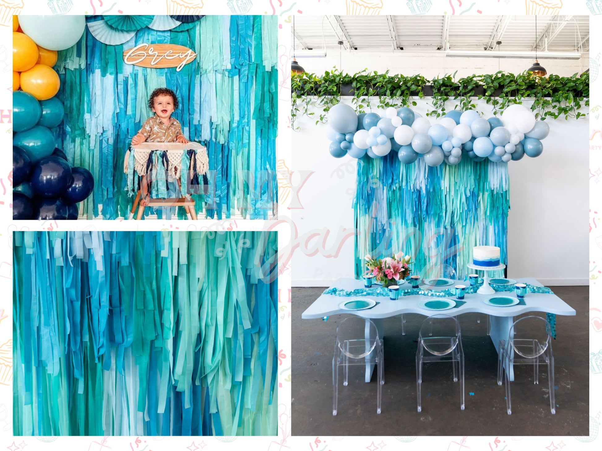 Big One Backdrop-Fringe Backdrop-Party Decor-Oh My Darling Party Co-Oh My Darling Party Co-1st birthday decor, baby blue, baby shower decor, bachelorette, bachelorette backdro, bachelorette party, backdrops for party, balloon garland, balloon garlands, best sellers, birthday boy, birthday decor, birthday party, blue baby shower, BLUE BACKDROP, BLUE BACKDROPS, blue party, boat, boating, boats, boho nursery, boho party decor, boho tassel garland, boy baby shower, boy birthday, boy party, boy shower, boys birt