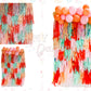 Coral Reef Backdrop-Fringe Backdrop-Party Decor-Oh My Darling Party Co-Oh My Darling Party Co-1st birthday decor, baby shower decor, bachelorette, bachelorette backdro, bachelorette party, backdrops for party, balloon garland, balloon garlands, be my valentine, best sellers, birthday boy, birthday decor, birthday decorations, birthday girl, Birthday Party, blush, boho nursery, boho party decor, boho tassel garland, boy birthday, bridal shower, cochella party decor, colorful backdrop, coral, fairy, fiesta, f